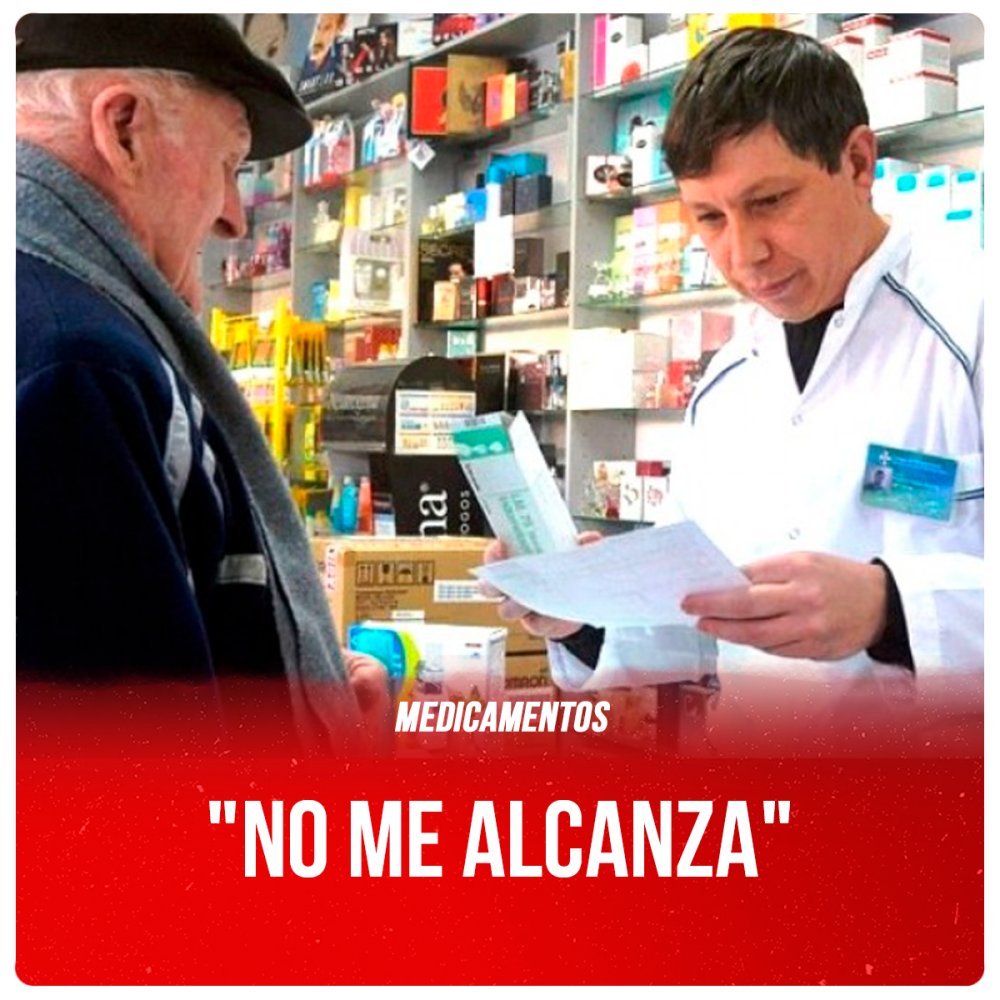 Medicamentos / &quot;NO ME ALCANZA&quot;