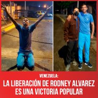 Venezuela: la liberación de Rodney Alvarez es una victoria popular