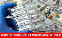 Firmas destacadas: ¿Por qué acompañamos el petitorio?