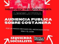 Por un masivo rechazo al nuevo negociado de IRSA y el GCBA