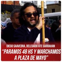 Diego Saavedra (Delegado ATE-Garrahan) “Paramos 48 hs y marchamos a Plaza de Mayo”
