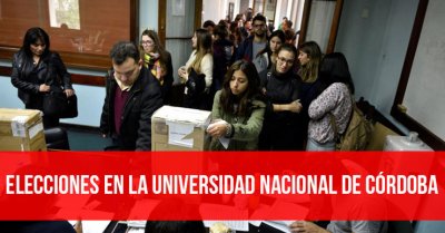 Elecciones en la Universidad Nacional de Córdoba