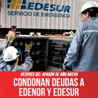 Después del apagón de Año Nuevo / Condonan deudas a Edenor y Edesur