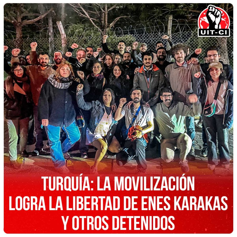 Turquía: la movilización logra la libertad de Enes Karakas y otros detenidos