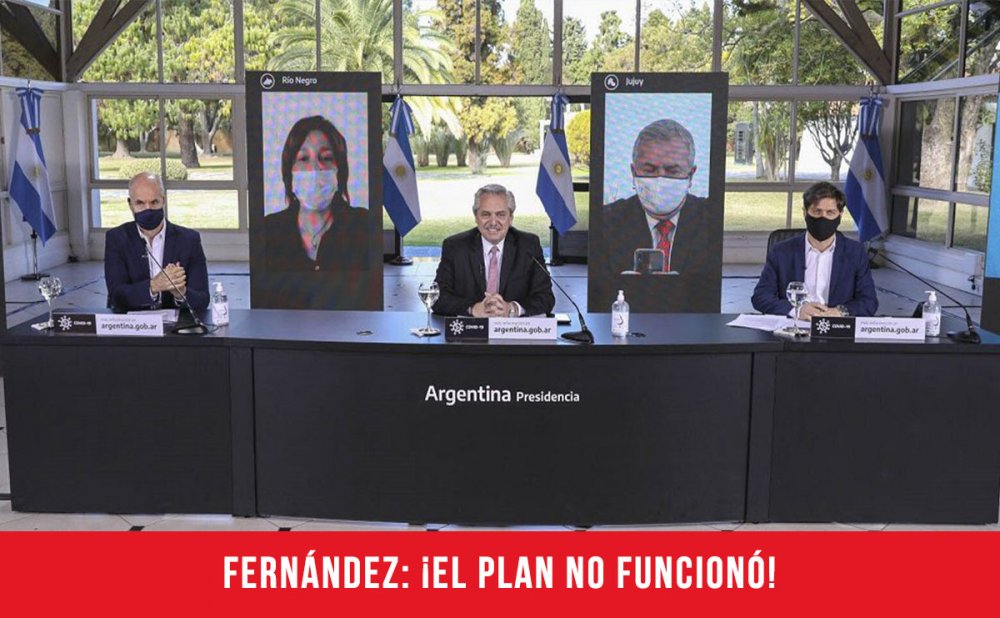 Fernández: ¡El plan no funcionó!