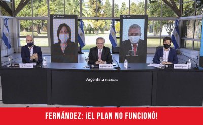 Fernández: ¡El plan no funcionó!