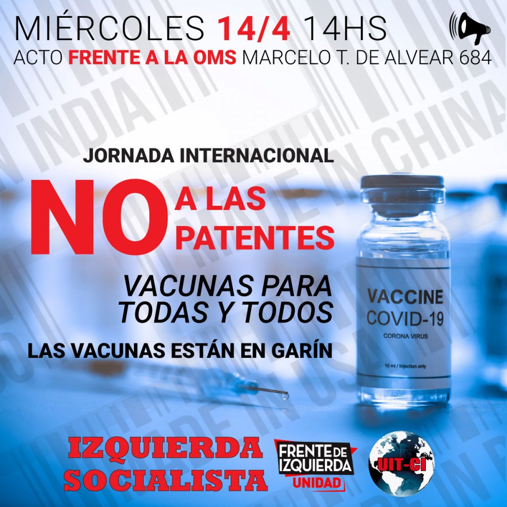 14A - OMS Argentina | Acto por la liberación de las patentes