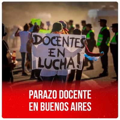 Parazo docente en Buenos Aires