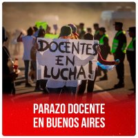 Parazo docente en Buenos Aires