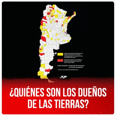 ¿Quiénes son los dueños de las tierras?