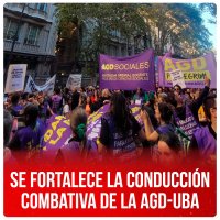 Se fortalece la conducción combativa de la AGD-UBA