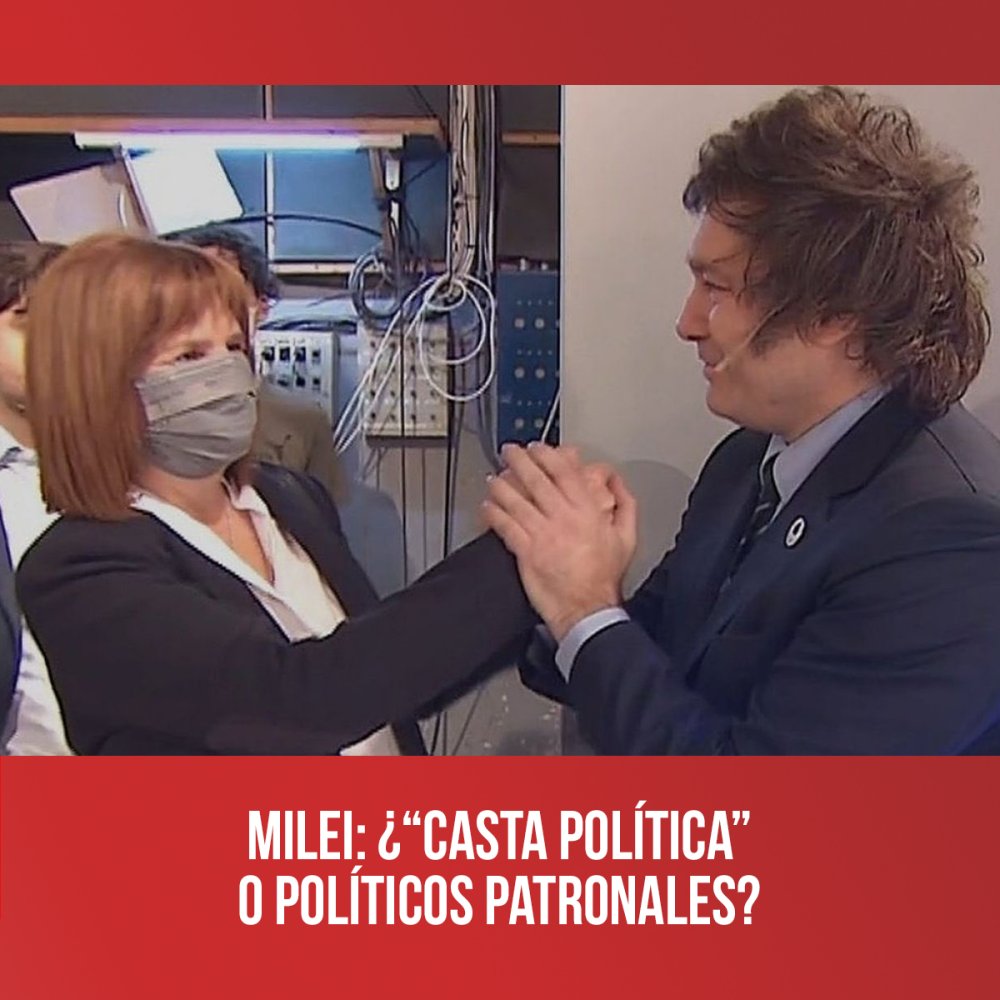 Milei: ¿“Casta política” o políticos patronales?