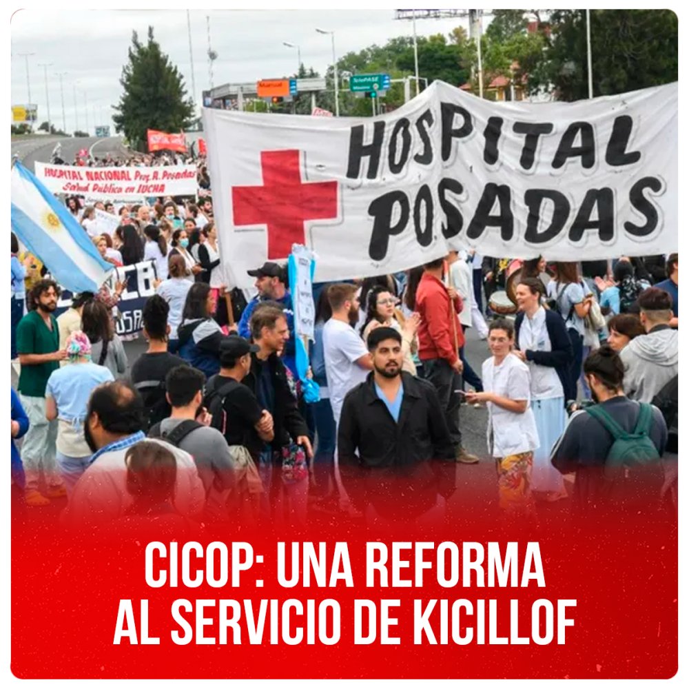 Cicop: una reforma al servicio de Kicillof