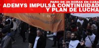 Paro de 48 horas: en CABA Ademys impulsa continuidad y plan de lucha