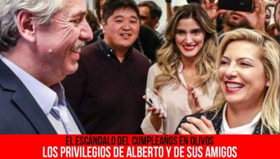 El escándalo del cumpleaños en Olivos / Los privilegios de Alberto y de sus amigos
