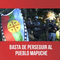 Basta de perseguir al Pueblo Mapuche