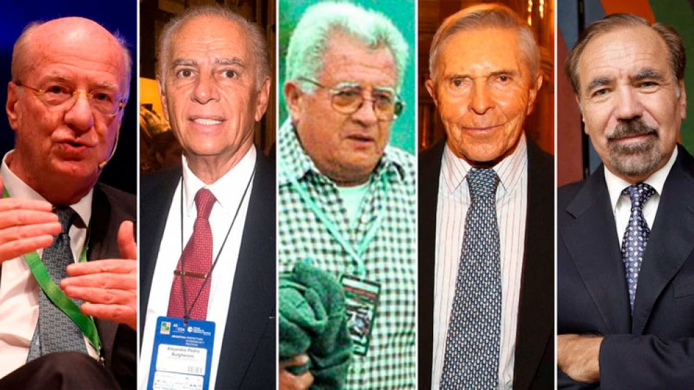 Los cinco multimillonarios argentinos