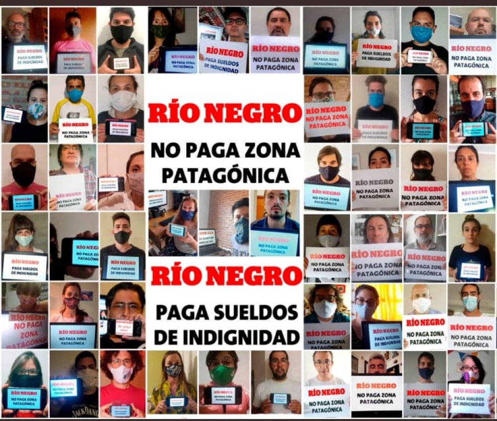 Zona fría, el ítem que niegan a los trabajadorxs patagónicos de prensa