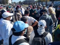 El Pollo Sobrero fue a apoyar a los trabajadores de Penta