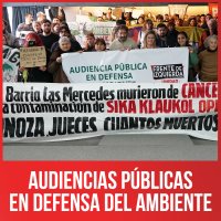 Audiencias Públicas en defensa del ambiente