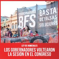 Ley de Humedales / Los gobernadores voltearon la sesión en el Congreso