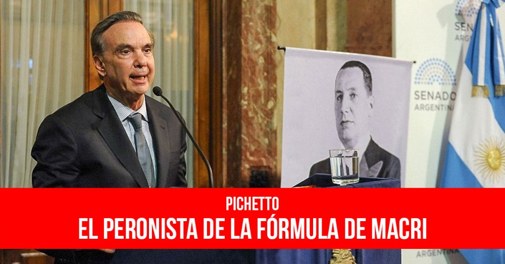 Pichetto: el peronista de la fórmula de Macri