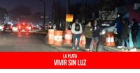 La Plata: Vivir sin luz