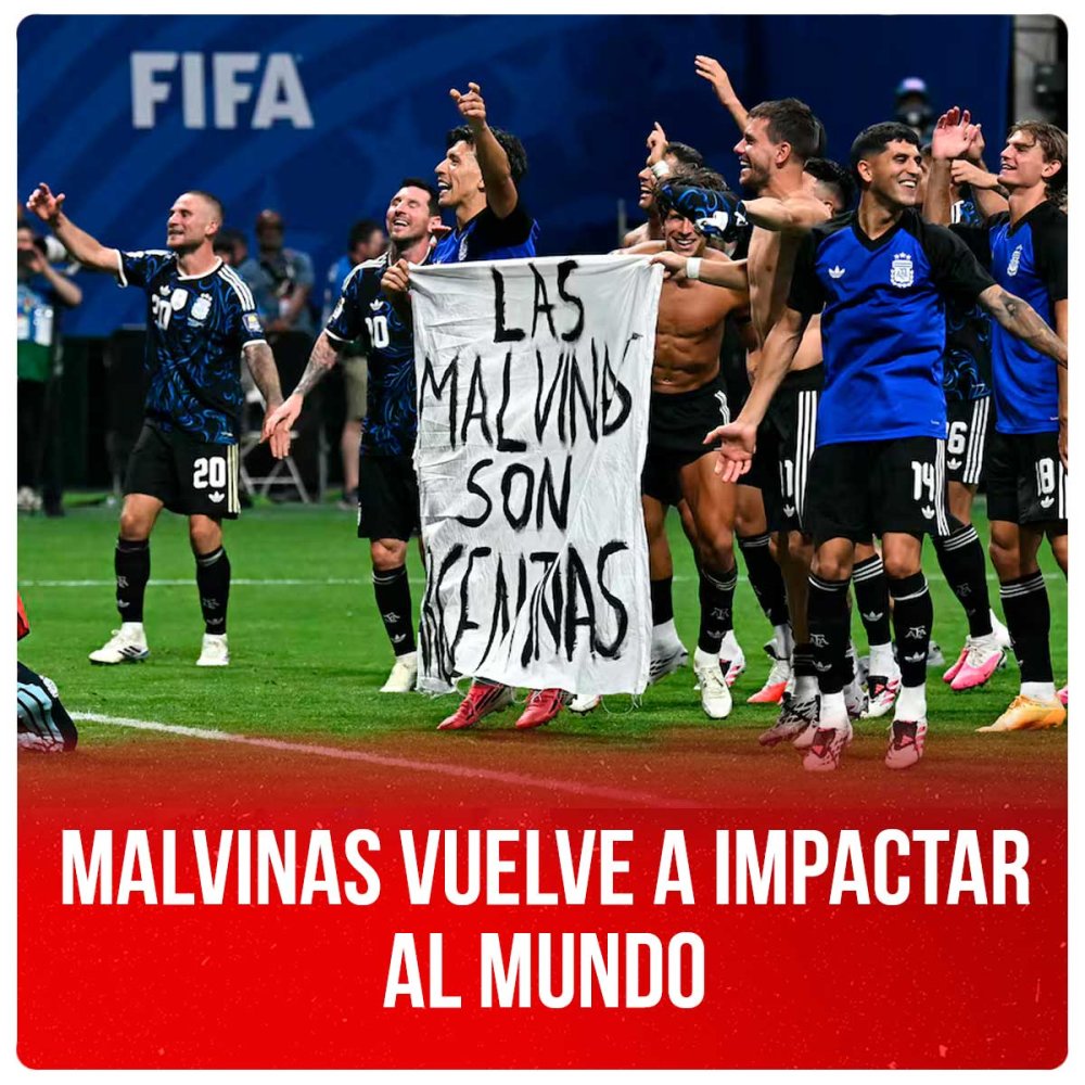 Malvinas vuelve a impactar al mundo