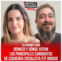 Elecciones CABA / Búnker y dónde votan los principales candidatos de Izquierda Socialista/FIT Unidad