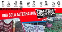 Muchos candidatos, una sola alternativa
