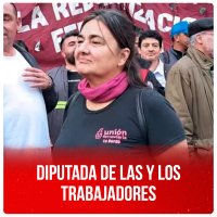Diputada de las y los trabajadores