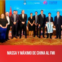 Massa y Máximo de China al FMI
