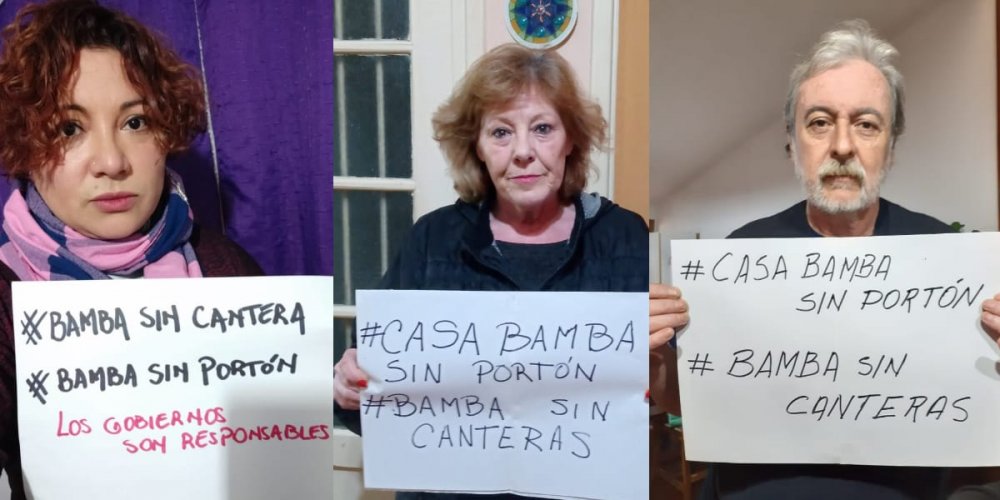 Solidaridad con la lucha de Casa Bamba