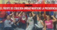 Comahue: El Frente de Izquierda Unidad mantiene la presidencia