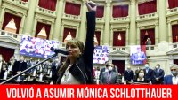 Volvió a asumir Mónica Schlotthauer / La diputada de Izquierda Socialista que retornó a su trabajo de limpieza en las estaciones de trenes