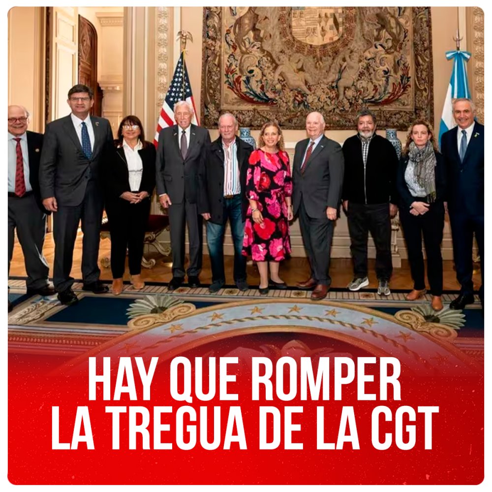 Hay que romper la tregua de la CGT