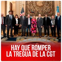 Hay que romper la tregua de la CGT