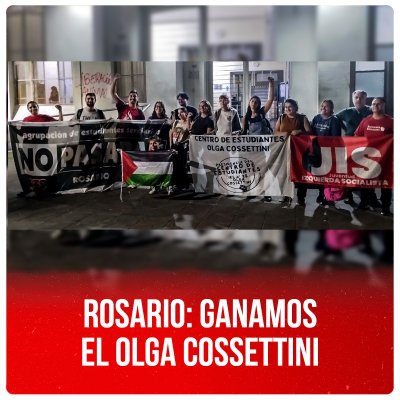 Rosario: Ganamos el Olga Cossettini