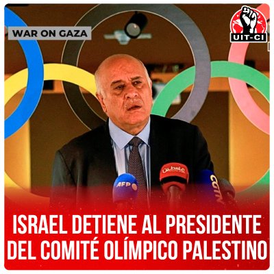 Israel detiene al Presidente del Comité Olímpico Palestino