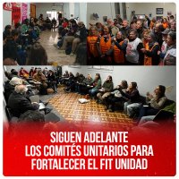 Siguen adelante los comités unitarios para fortalecer el FIT Unidad