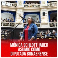 Mónica Schlotthauer asumió como diputada bonaerense