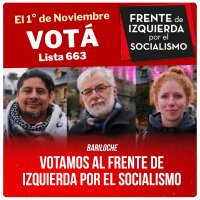 Bariloche / Votamos al Frente de Izquierda por el Socialismo