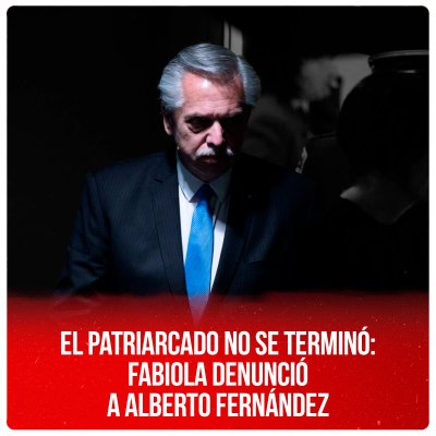 El patriarcado no se terminó: Fabiola denunció a Alberto Fernández