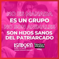 No es manada, es un grupo - No son Animales, son hijos sanos del patriarcado