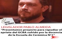 Repudiamos el apriete a la docencia de la Escuela de Cerámica Nº1
