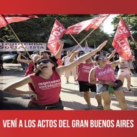 Vení a los actos del Gran Buenos Aires