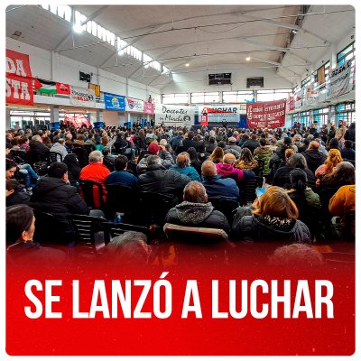 Se lanzó A LUCHAR, Corriente por la unidad del sindicalismo combativo y democrático