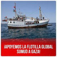 ¡Apoyemos la Flotilla Global Sumud a Gaza!