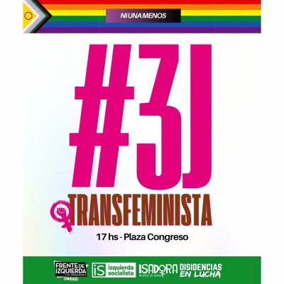 #3J #NiUnaMenos / De Mendieta “Que la bronca se convierta en lucha contra la reacción patriarcal de Milei y sus cómplices”
