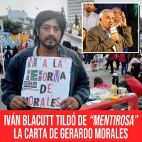 Iván Blacutt tildó de “mentirosa” la carta de Gerardo Morales